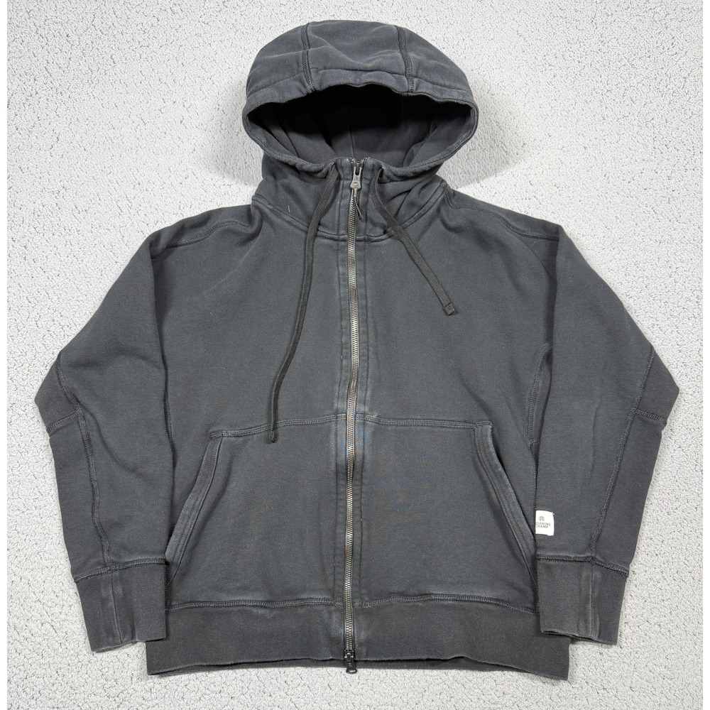 Adidas X Reigning Champ Hoodie Mens Medium Black Full Zip Sweatshirt Relaxed